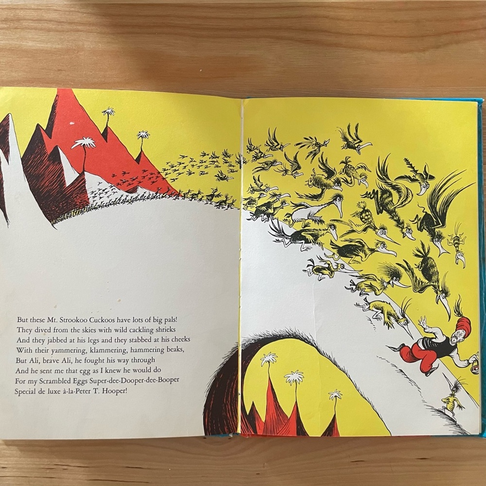 Scrambled Eggs Super! by Dr. Seuss Book - Picture 8 of 8